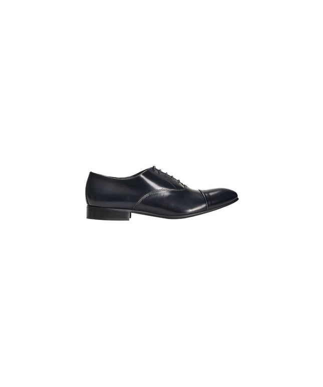 Roberto Pepe Luxury Blue Calfskin Men Loafer