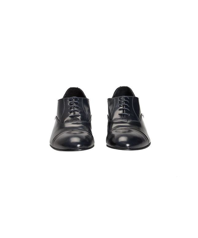 Roberto Pepe Luxury Blue Calfskin Men Loafer
