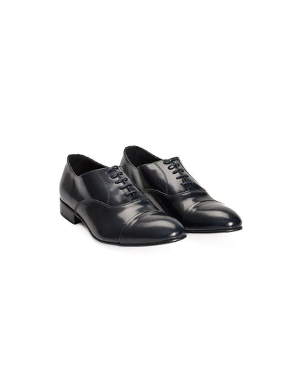 Roberto Pepe Luxury Blue Calfskin Men Loafer
