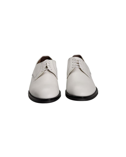 Roberto Pepe Luxury White Calfskin Men Loafer