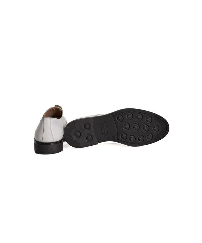 Roberto Pepe Luxury White Calfskin Men Loafer