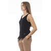 Baldinini Trend Black Wool Women Tank Top