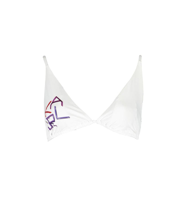 Karl Lagerfeld White Elastane Swimwear