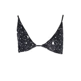 Karl Lagerfeld Black Elastane Swimwear