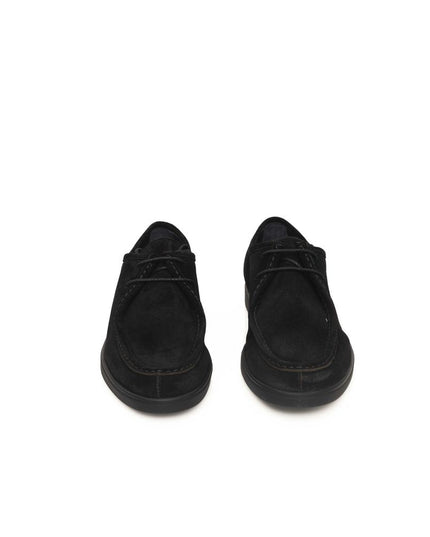 Cerruti 1881 Black Cowhide Men Derby Shoe