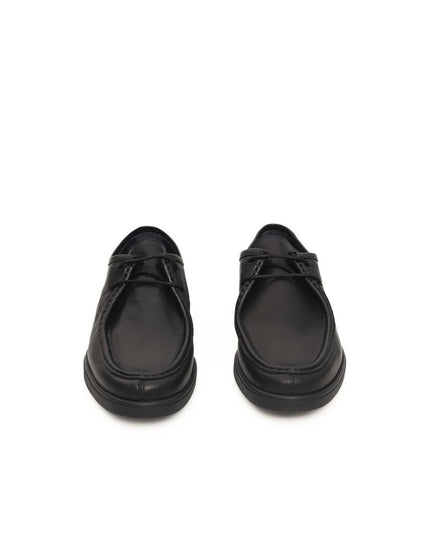 Cerruti 1881 Black Cowhide Men's Derby Shoe