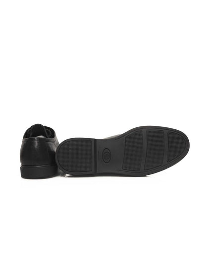 Cerruti 1881 Black Cowhide Men's Derby Shoe