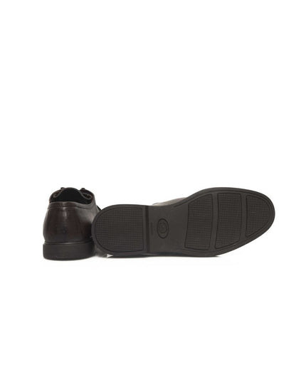 Cerruti 1881 Brown Cowhide Men Derby Shoe
