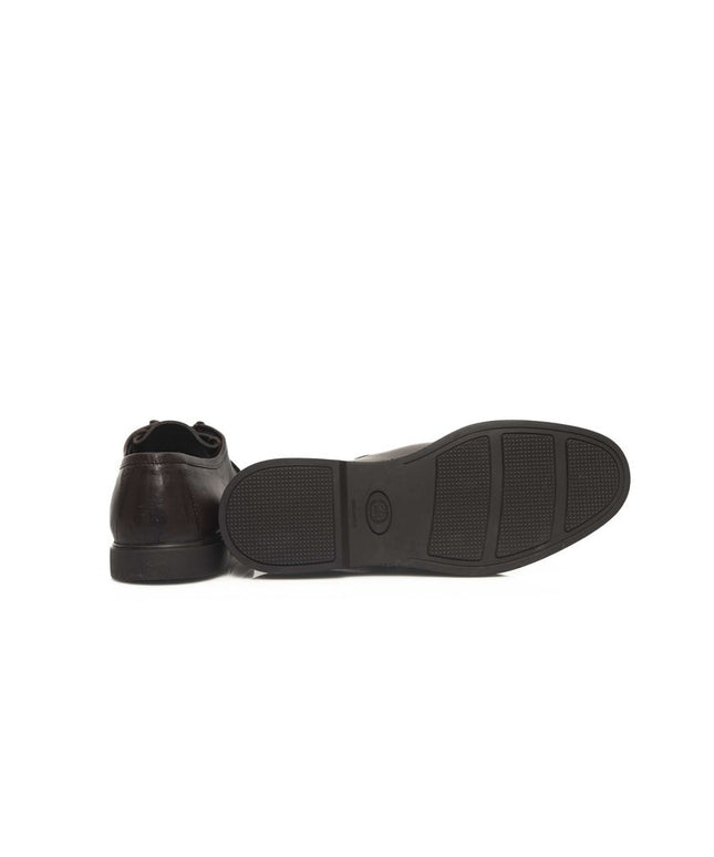 Cerruti 1881 Brown Cowhide Men Derby Shoe
