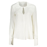 Patrizia Pepe White Viscose Shirt