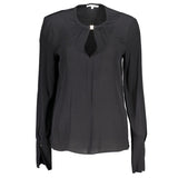Patrizia Pepe Black Viscose Shirt