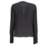 Patrizia Pepe Black Viscose Shirt