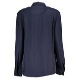 Tommy Hilfiger Blue Viscose Shirt