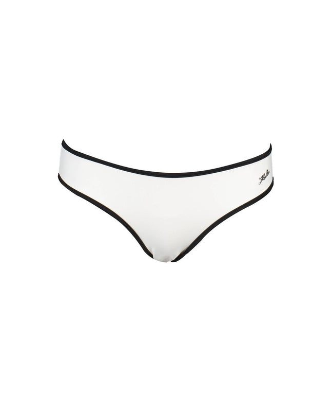 Karl Lagerfeld White Elastane Swimwear