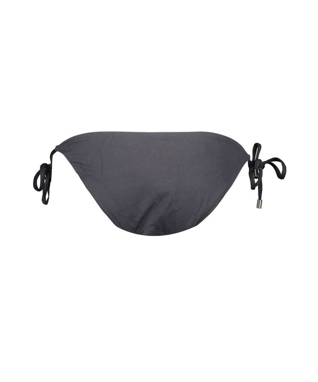 Karl Lagerfeld Black Elastane Swimwear