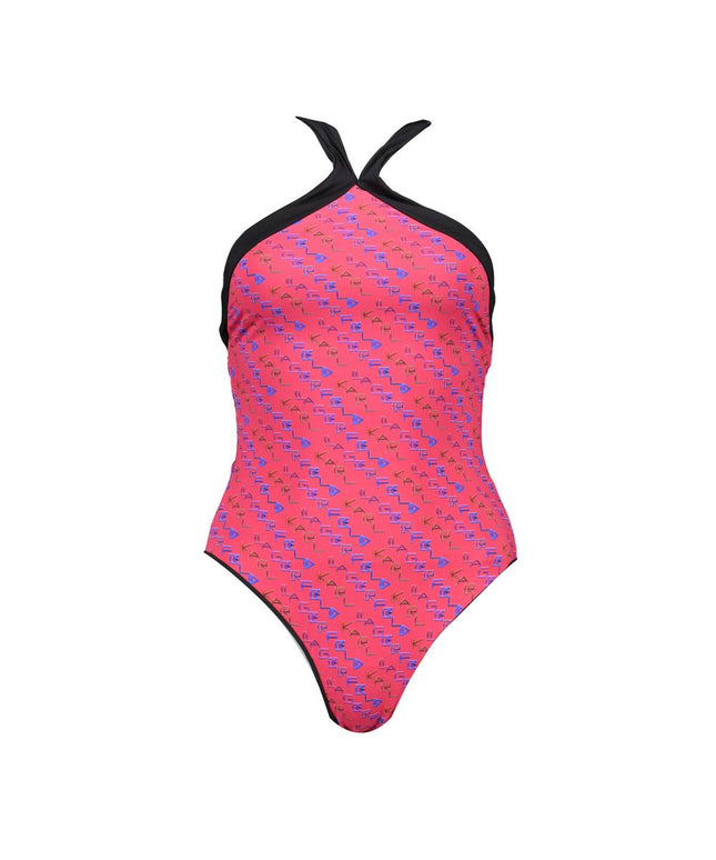 Karl Lagerfeld Red Elastane Swimwear