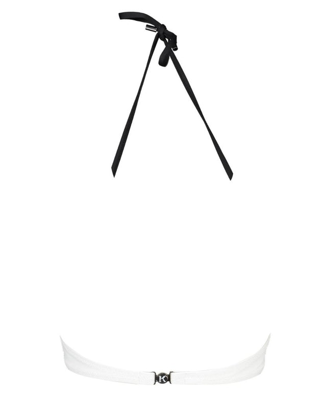 Karl Lagerfeld White Elastane Swimwear