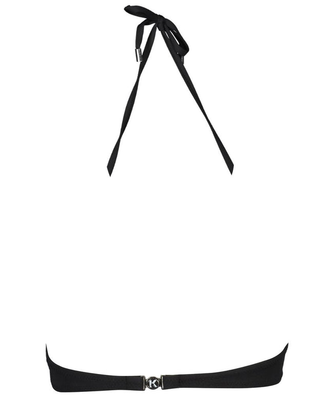 Karl Lagerfeld Black Elastane Swimwear