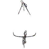 Karl Lagerfeld Black Elastane Swimwear