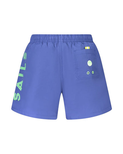 North Sails Blue Cotton Swimwear