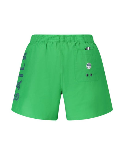 North Sails Green Cotton Swimwear
