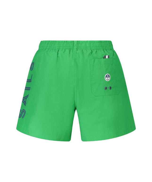 North Sails Green Cotton Swimwear