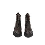 Cerruti 1881 Brown Leather Women Boot
