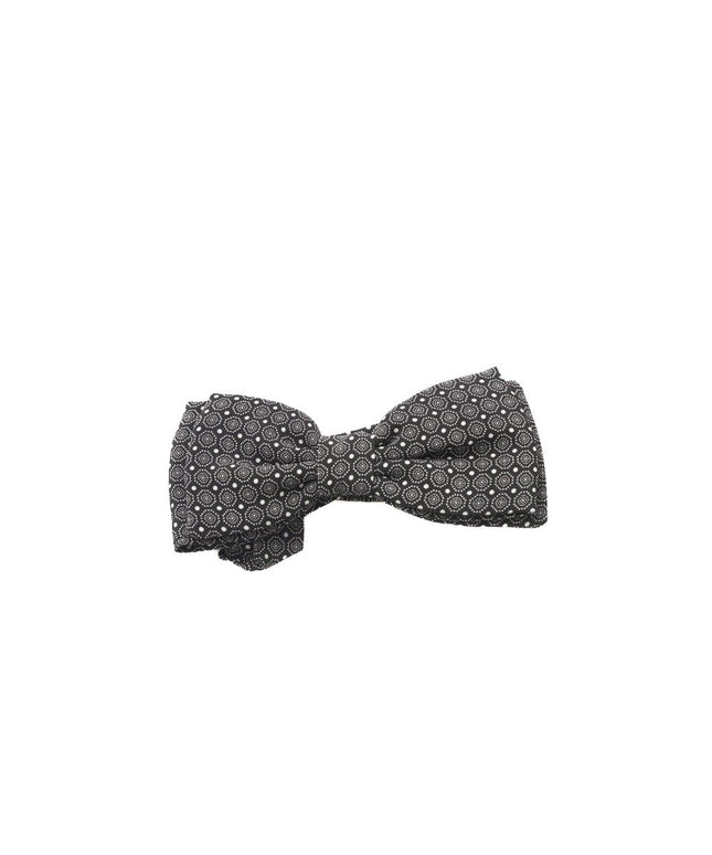 Trussardi Black Silk Unisex Bowtie