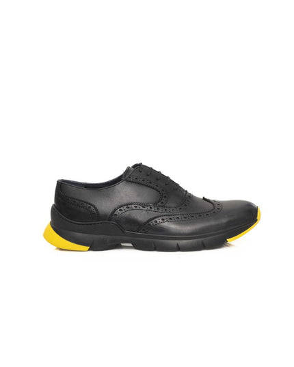 Cerruti 1881 Gray Cowhide Men's Oxford Shoe