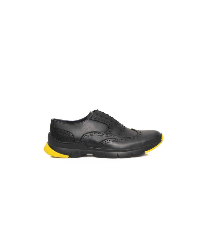 Cerruti 1881 Gray Cowhide Men's Oxford Shoe
