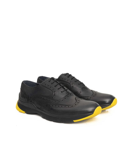 Cerruti 1881 Gray Cowhide Men's Oxford Shoe