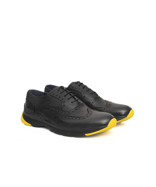Cerruti 1881 Gray Cowhide Men's Oxford Shoe
