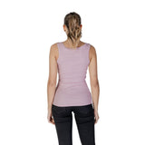 Guess Purple Cotton Tank Top