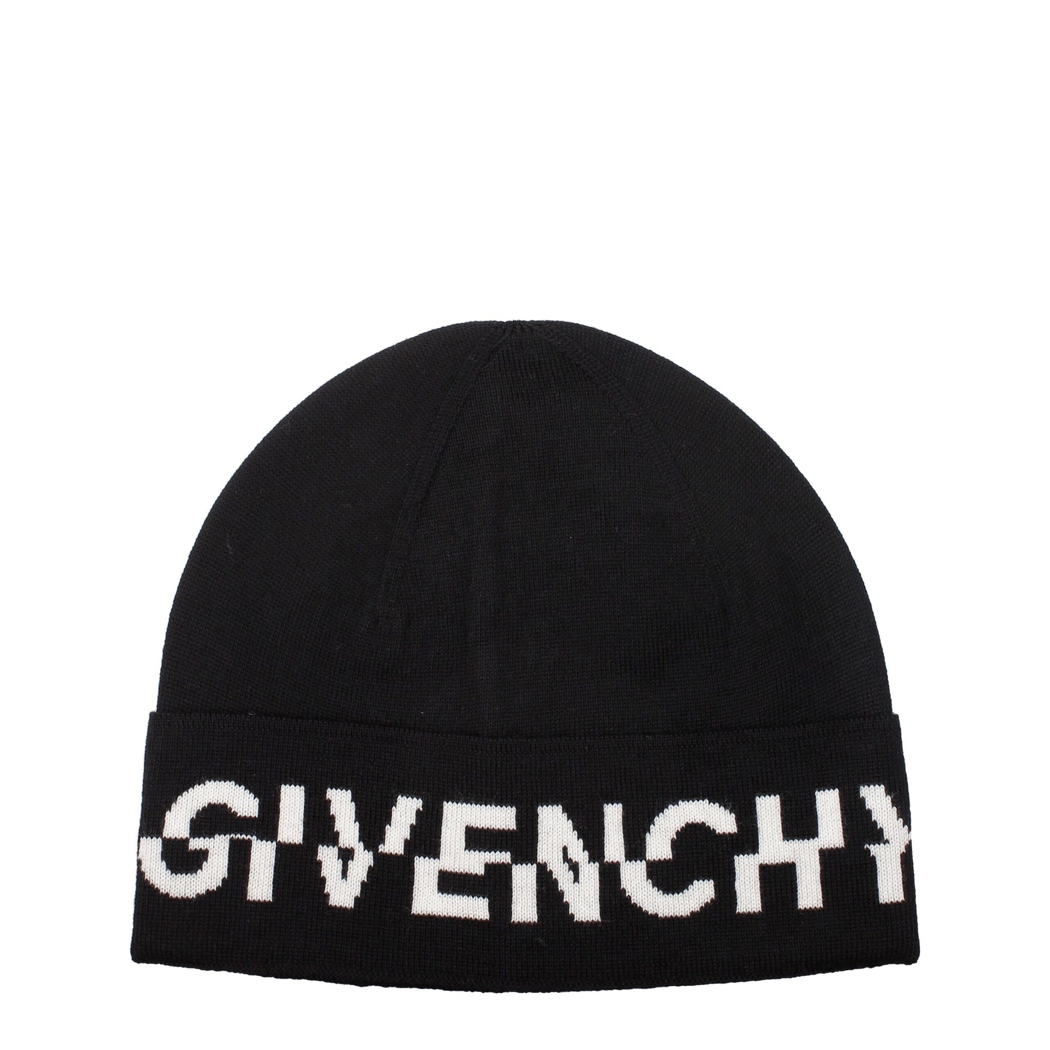 Givenchy Givenchy Black Wool Beanie (Hat Size: UNI, nan: nan, nan: nan)