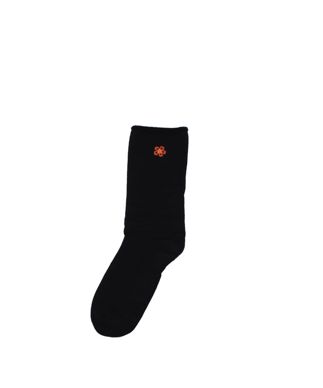 Kenzo Black Cotton Socks