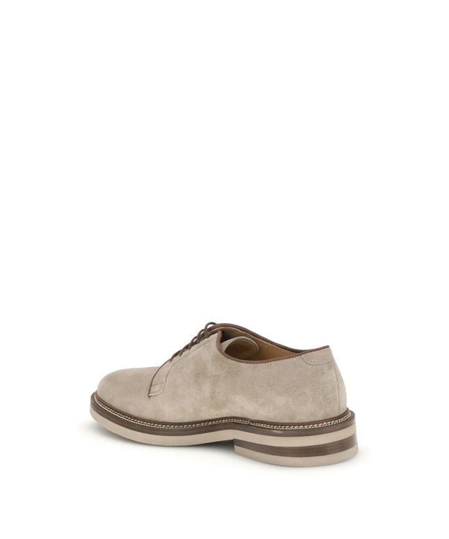 Brunello Cucinelli Suede Derby lace-up Shoes