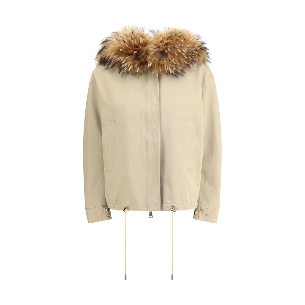 SWORD 6.6.44 Beige Cotton Parka