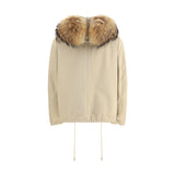 SWORD 6.6.44 Beige Cotton Parka