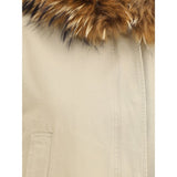 SWORD 6.6.44 Beige Cotton Parka