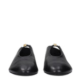 Givenchy Black Leather Ballet Flats