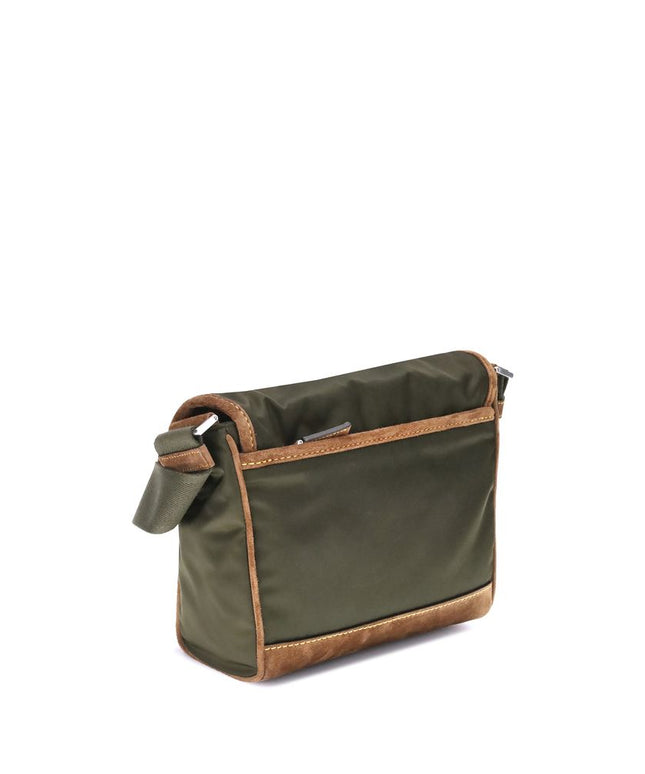 Prada Re-Nylon and leather medium Shoulder Bag