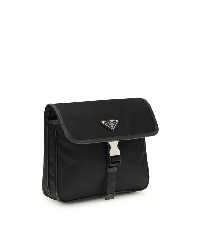 Prada Re-Nylon and saffiano Shoulder Bag
