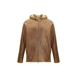 Salvatore Santoro Brown Leather Coat