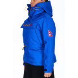 Ladakh Blue Polyester Women's Jacket
