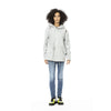 Mr&Mrs Italy Silver Cotton Women Jacket