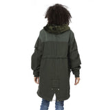 Mr&Mrs Italy Green Cotton Women Parka