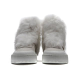 Mr&Mrs Italy White Cotton Women Sneaker