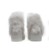 Mr&Mrs Italy White Cotton Women Sneaker