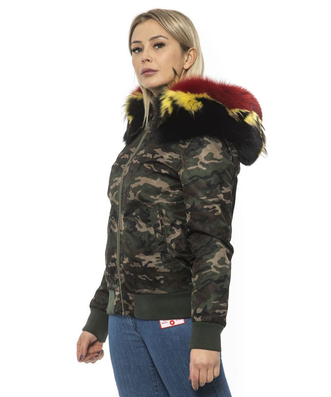 Mr&Mrs Italy Army Polyamide Women Bomber Jacket