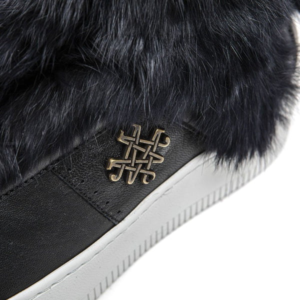 Mr&Mrs Italy Blue Cotton Women Sneaker